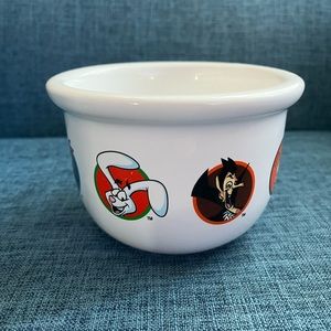 Rare General Mills Ceramic Character Cereal Bowl Fruit Loops, Lucky Charms
